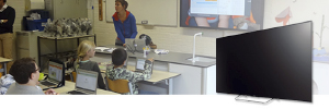 Insula College zieht die Aufmerksamkeit der Schüler durch Sony-Bildschirme auf sich