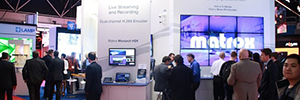 Avnet, Mitsubishi, VisioSign and VuWall use Matrox technology in their presentations made in ISE 2016