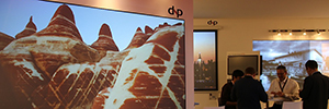 Ise 2016: dnp shows the evolution of optical visual systems with 100" LaserPanels