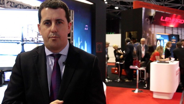 Leyard ISE 2016 Christian Orcin Head of Sales and Business director