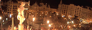 The Fallas of Valencia will once again be broadcast live from Mobotix cameras