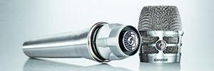 Shure KSM8 Dualdyne: Microfono vocale dinamico a doppio diaframma per esibizioni dal vivo