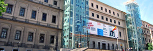 Vitelsa is in charge of the maintenance of the AV equipment of the Museo Reina Sofía