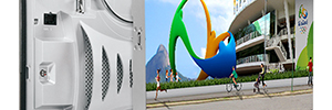 NBCオリンピックは、リオオリンピックの制作にレヤードビデオウォールを使用します