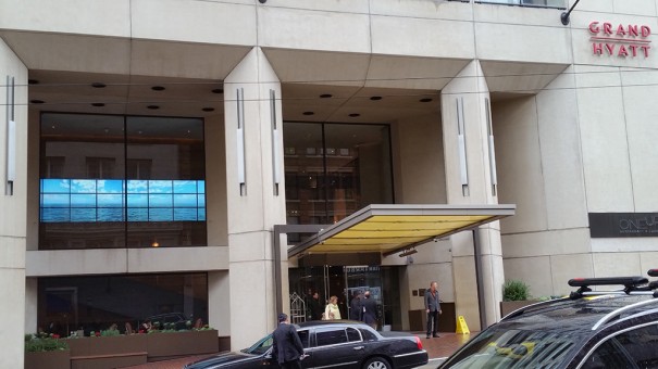 BrightSign Grand Hyatt Hotel