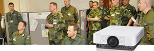 Las Fuerzas Armadas suecas optan por la proyección láser para proteger su información confidencial