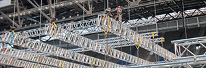 EES will teach how to safely use truss systems on its Prolyte Campus