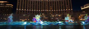 Panasonic ayuda en la creación del espectáculo Kabuki para el Hotel Bellagio de Las Vegas