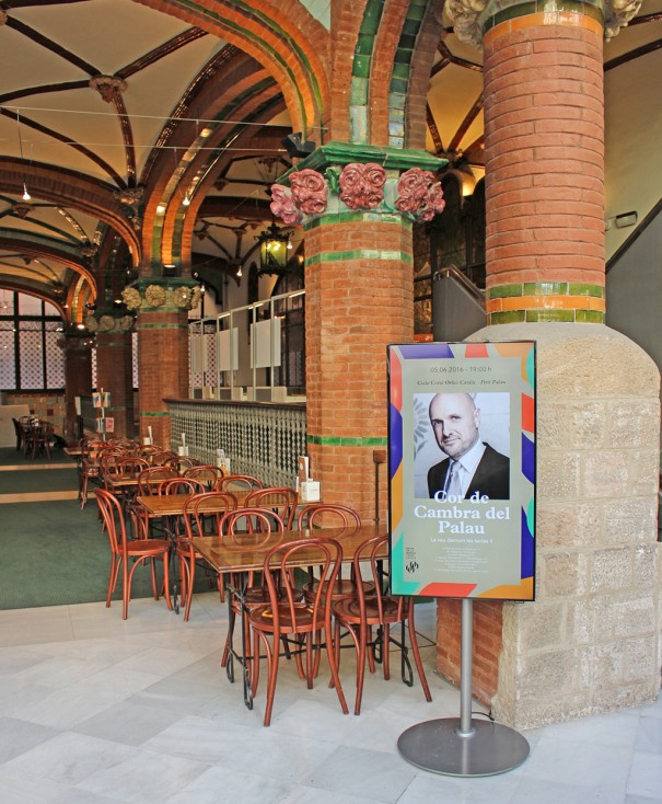 Samsung Poster Digital Charmex Palau Musica Catalana