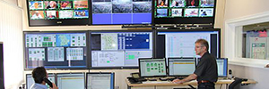 La sala de control más alta de Alemania gestiona las señales de radio y televisión con eyevis