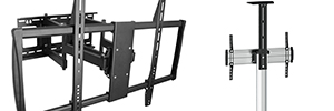 TooQ expands its offer of supports for screens up to 100 Inch