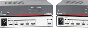 Extron DSC HD‑HD 4K Plus A y xi: escaladores de alto rendimiento HDMI con audio embebido