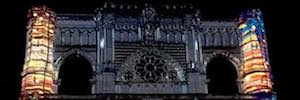 La cathédrale de Cuenca et son exposition montrent sa splendeur avec la technologie de cartographie