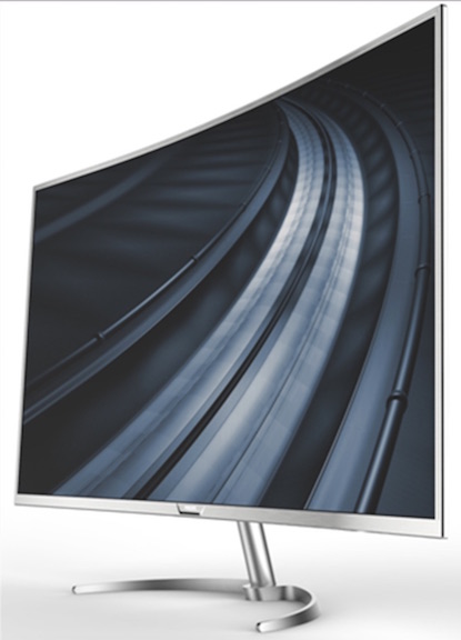 Esta pantalla curva de 40 pulgadas con resolución 4K no es un televisor, es  un monitor de Philips