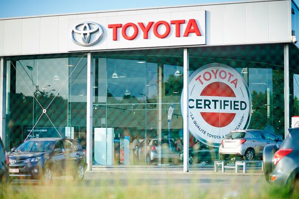 Panasonic sala exposicion Toyota