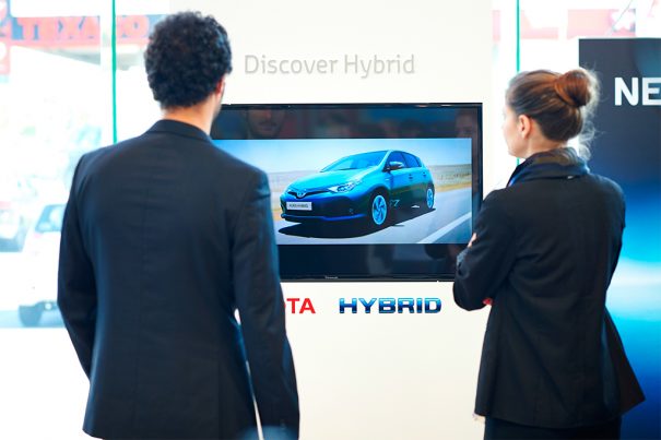 Panasonic sala exposicion Toyota