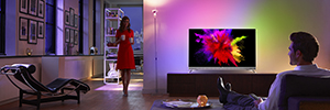 HDR content shows the potential of the Perfect Pixel engine of Philips OLED screens