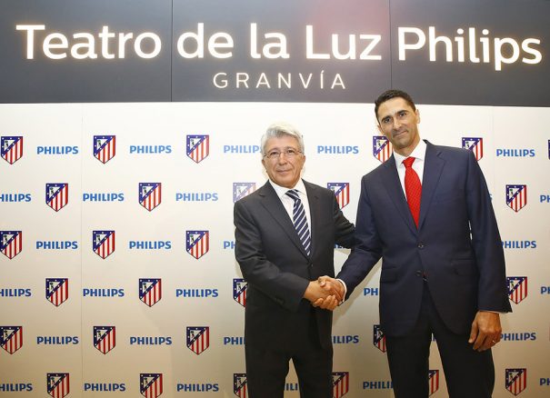 Philips iluminacion Led Atletico Madrid