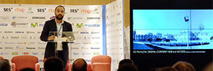 Der Stadtrat von Málaga nahm am 4K-UHD-Gipfel teil 2016 das Projekt Polo Digital vorzustellen