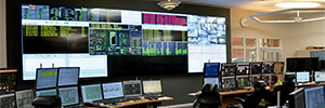 L’usine de Tekniska Verken centralise les informations de sa salle de contrôle avec un mur vidéo collaboratif