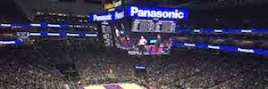 Absen et Panasonic livrent les premiers écrans vidéo LED 4K du nouveau stade de la NBA