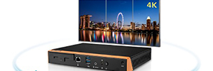 Advantech DS-780: 4K multiscreen player without fan for digital signage