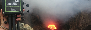 تكنولوجيا IoT التشهير يتيح لك التعرف على داخل بركان بوكا ديل Infierno