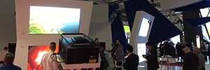 Digital Projection presents at ISE 2017 five new solid-state UHD laser projectors