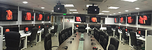 Christie technology optimizes the control room of the oil services company Halliburton
