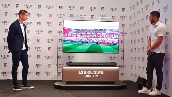 LG Wallpaper acuerdo Atletico de Madrid