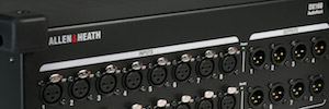 艾伦 & Heath añade la unidad DX168 a su sistema de mezcla digital dLive