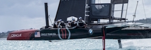 Oracle Team USA uses IoT technology and a thousand sensors to win the 35th America's Cup