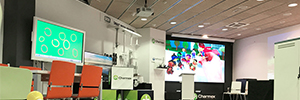 Charmex shows the latest AV solutions for the education sector in its showroom in Barcelona