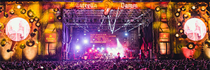 Crualla Festival featured more than 125 square meters of Led screen on your stages