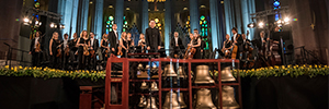 Sono proporcionó los sistemas de sonorización para el concierto de carrillón celebrado en la Sagrada Familia