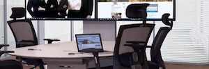 Unicol 将技术和家具结合到其 AV 家具系列中，以提供协作空间