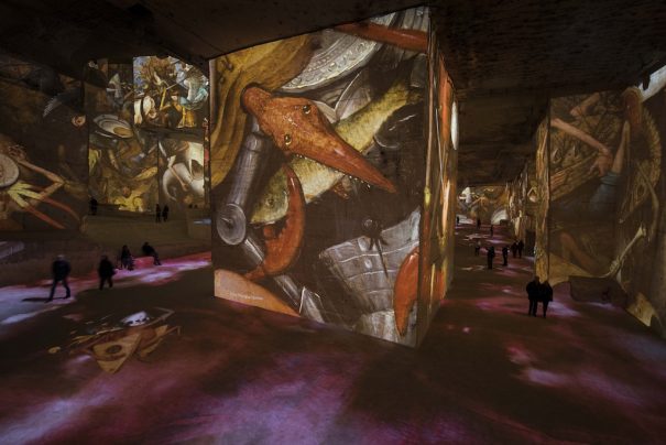 Culturespaces carrieres des lumieres Barco
