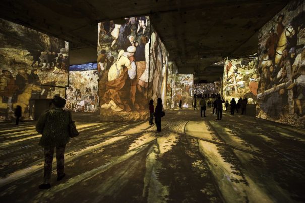 Culturespaces carrieres des lumieres Barco