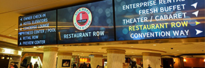 Курорт Westgate в Лас-Вегасе устанавливает сеть цифровых вывесок, состоящую из более чем 150 Экраны