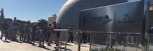 Il Planetario di Madrid si rinnova e migra alla tecnologia di proiezione ottico-digitale 4K