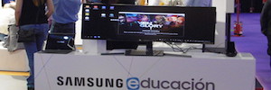 Samsung mostra o progresso de seu projeto de transformação digital da sala de aula