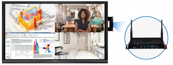 Viewsonic e Intel se unen para facilitar la colaboracion