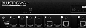 Blustream C44-KIT: matriz HDMI 4×4 بدقة 4K