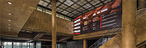 Ladorian helps implement the digital signage solution in Castellana 81