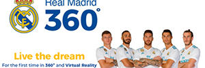 Real Madrid offers its followers a 360º channel with virtual reality
