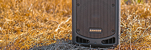 Samson XP108 W: Portable PA system for outdoor events and large spaces