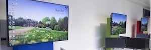 Apprendimento collaborativo presso la Keele University con apparecchiature audiovisive Panasonic