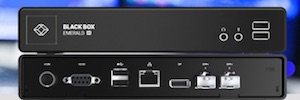 Black Box guarantees with Emerald Unified KVM 2K or 4K video with perfect pixel in IP network