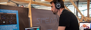 Métrica und Eurecat präsentieren auf der Sonar+D das neue immersive 3D-Soundstudio von Sfëar