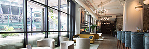 Chicago's luxurious Zachary Hotel is sounded with Martin Audio CDD systems